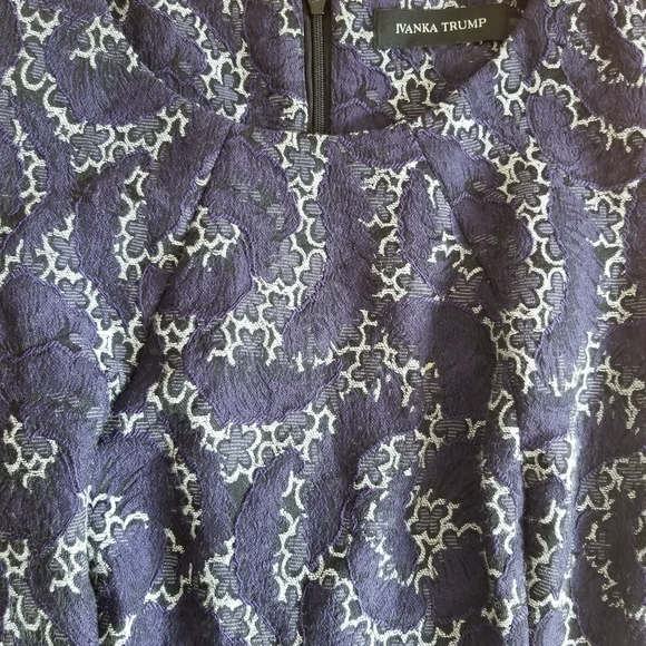 Ivanka Trump Floral Fit and Flare Dress - Picture 10 of 15